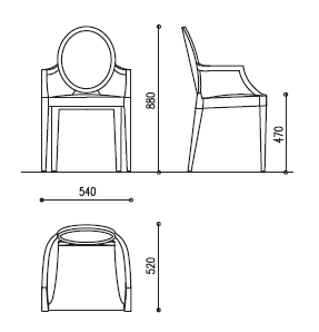 FAUTEUIL NOYER POSITANO